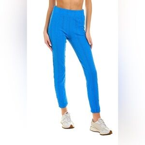 Free People Movement Break A Sweat Cloud Burst Blue Skinny Pants Size XS